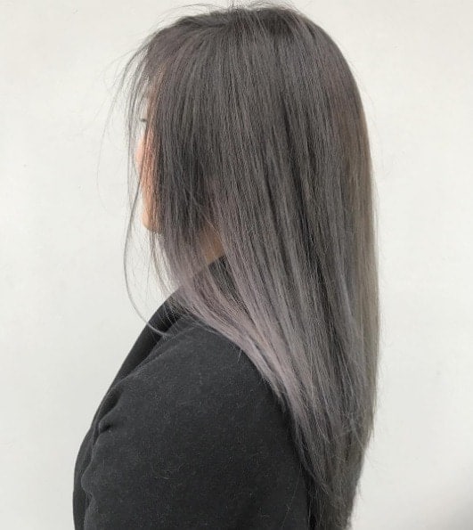 Charcoal Grey Ombre