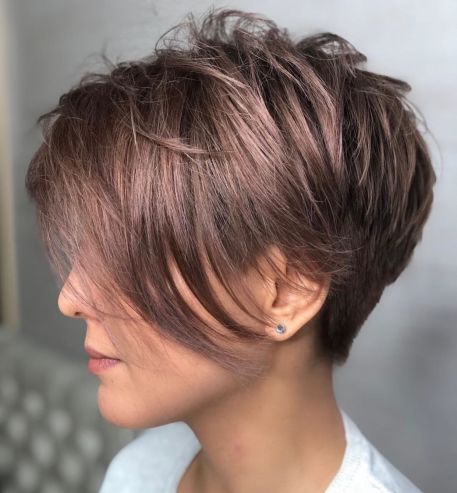 Feathered Pixie with Nape Undercut