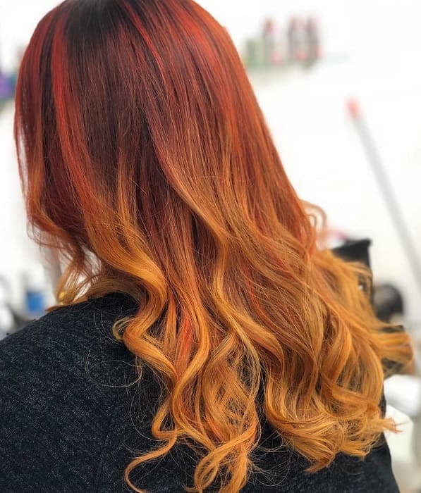 How to Dye Orange Ombre Hair