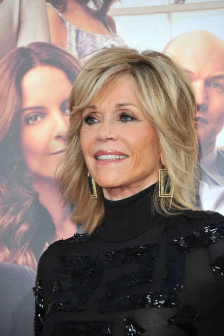 Jane Fonda’s Signature Layered Hairstyle