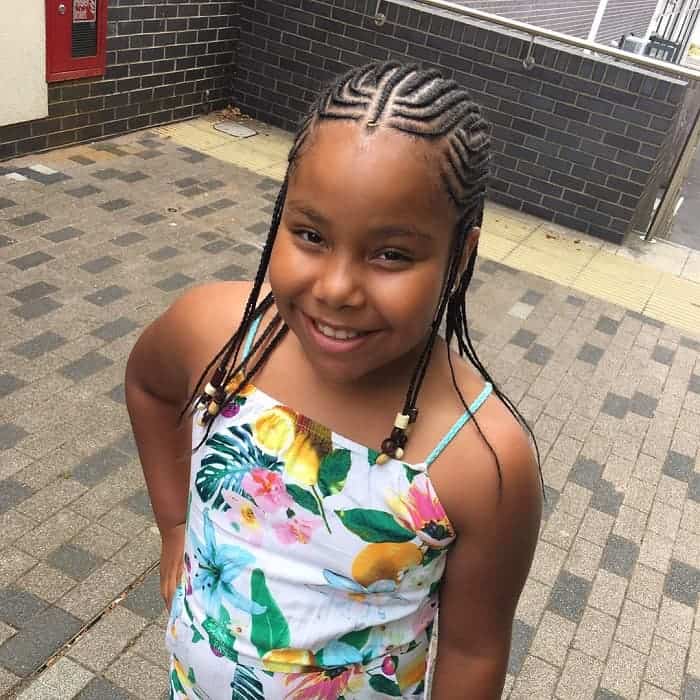 Little Girl’s Fulani Braids