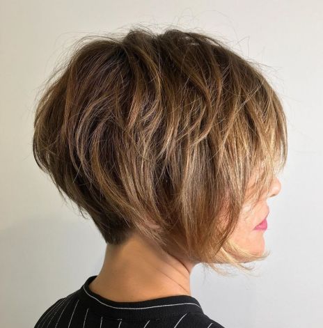 Messy Pixie Bob with Piece y Layers