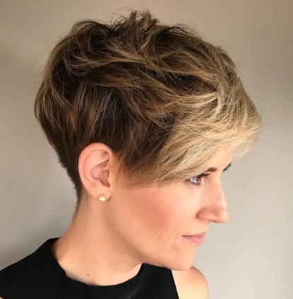 Messy Tapered Pixie