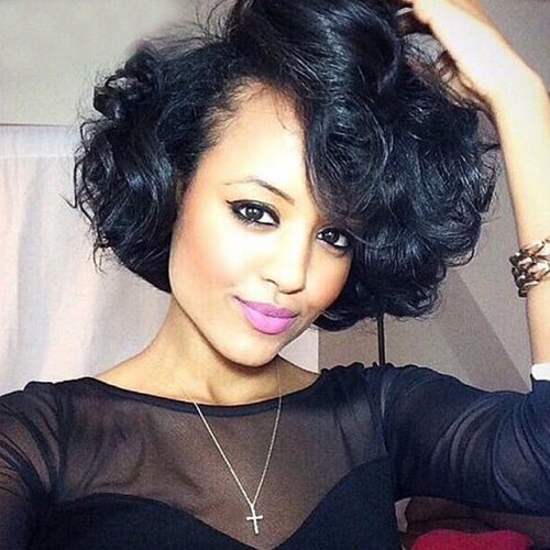 Quick Short Weave Hairstyles for Women 27