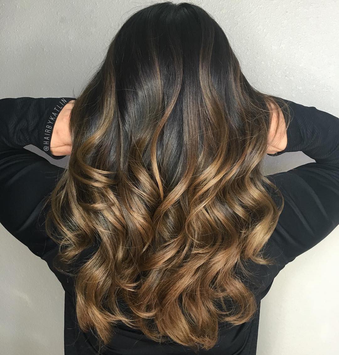 Shimmering Wavy Ombre