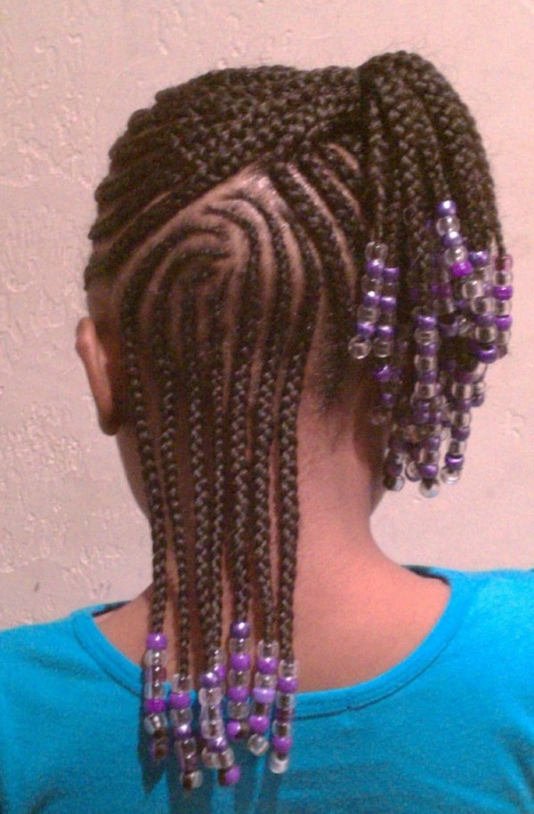 Up and Down Braided Hairstyle