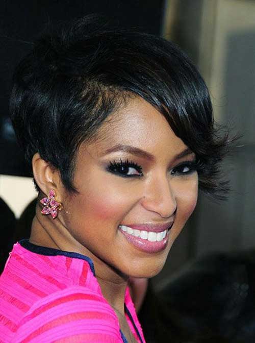 Alicia Quarles’s Very Short Black Hairstyle