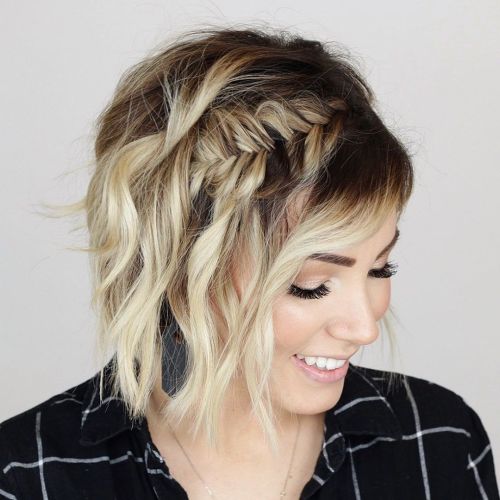 Braided Chin Length Style