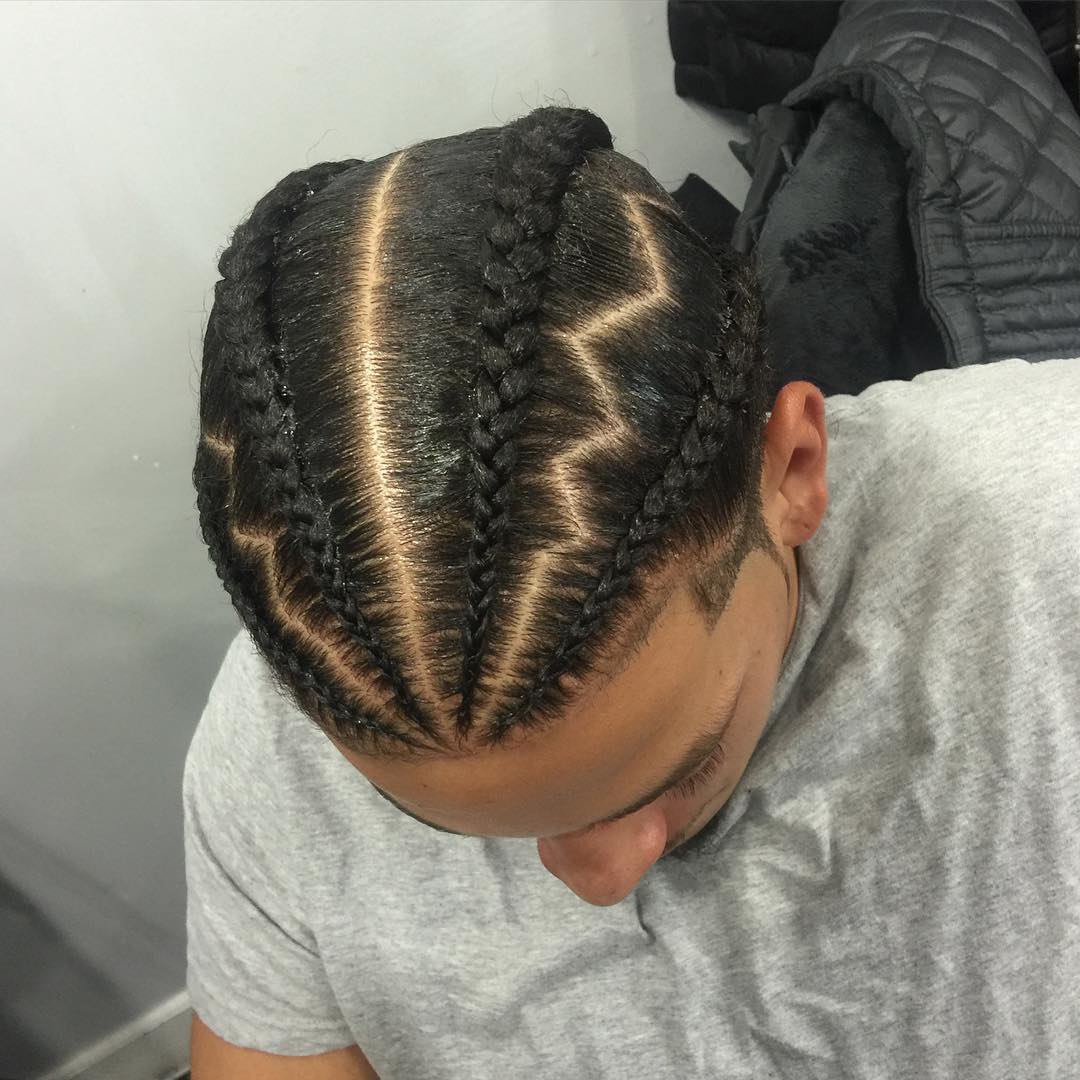 Feed in Braids for Boys
