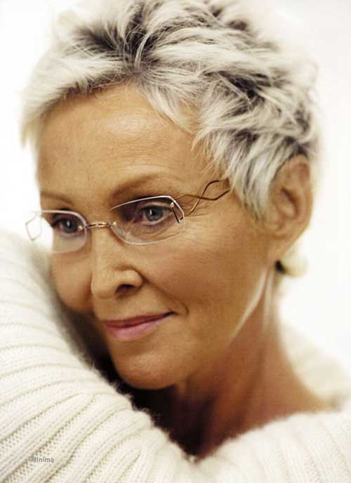 Pixie Haircut for Older Women