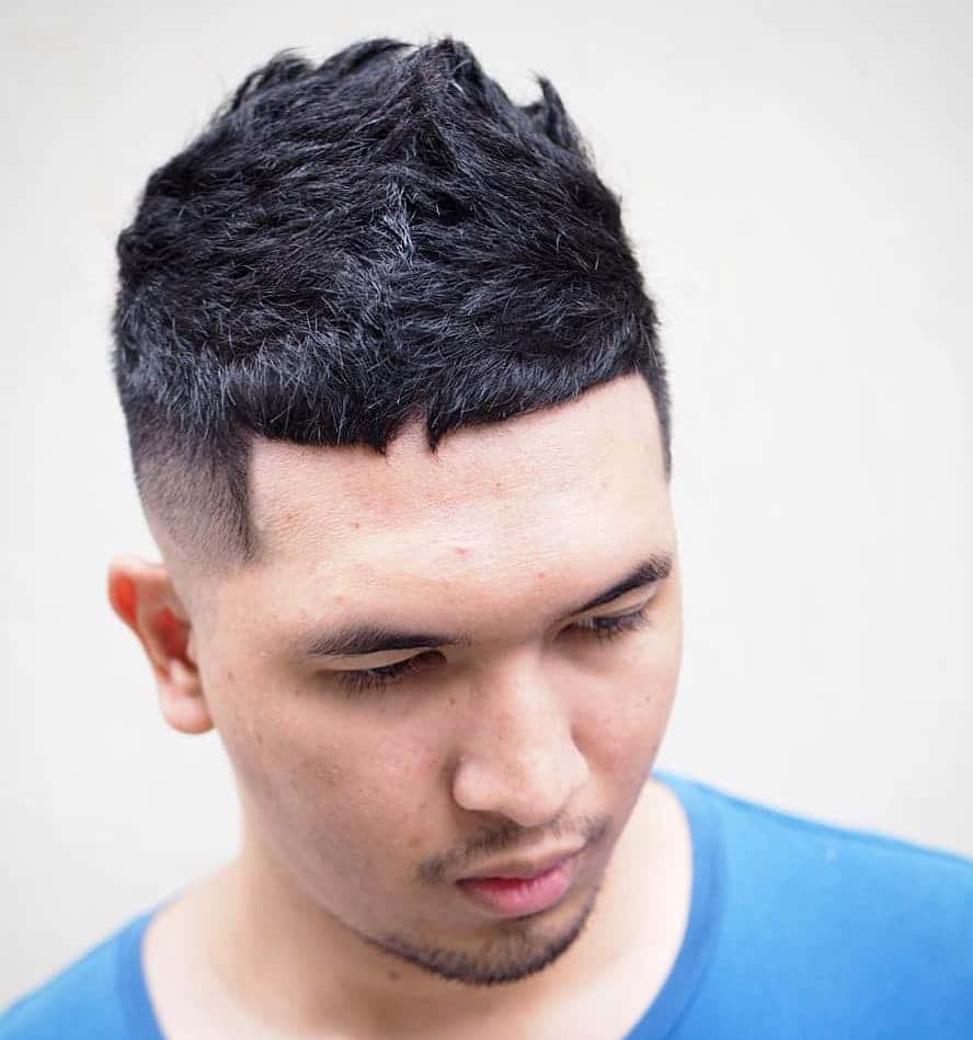 Short Cropped Hair with Fade