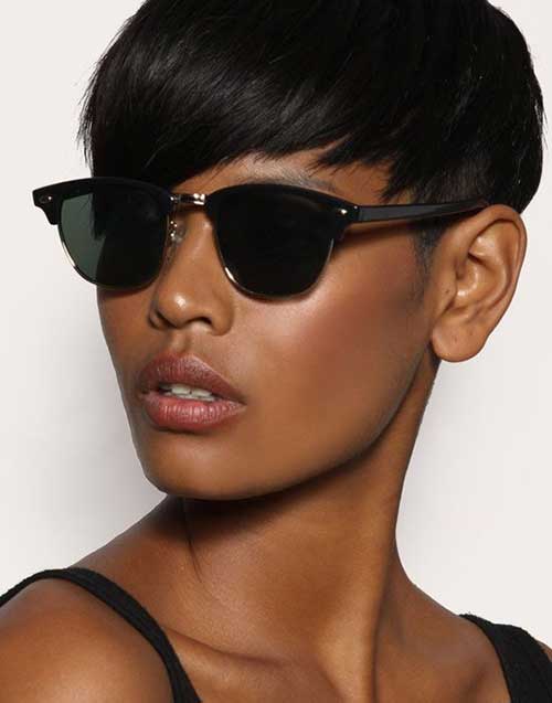 Wonderful Very Short Pixie Hairstyle for Black Women