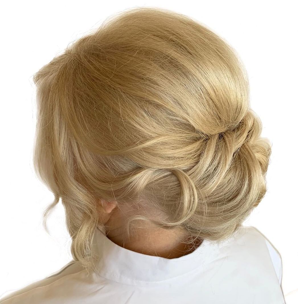 Chignon for Mother of the Bride