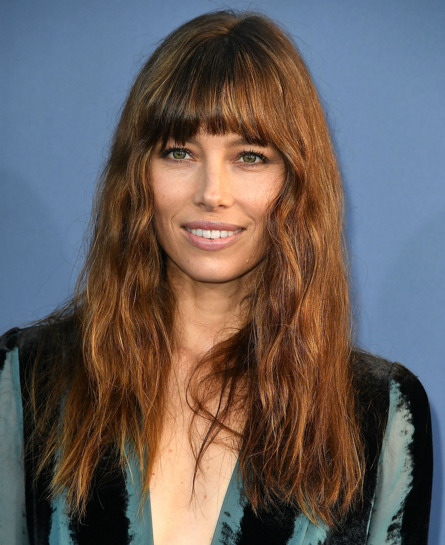 Long Shaggy Hairstyle with Bangs