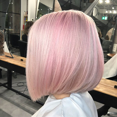 Pastel Pink Hair Color