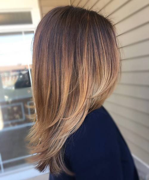 Strawberry Blonde Ombre with Layers