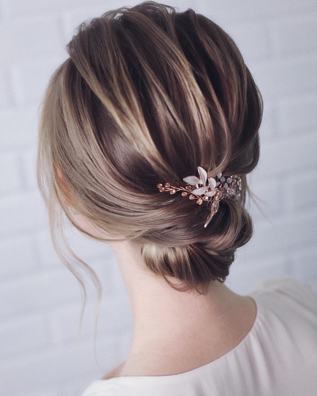 beautifully knotted chignon