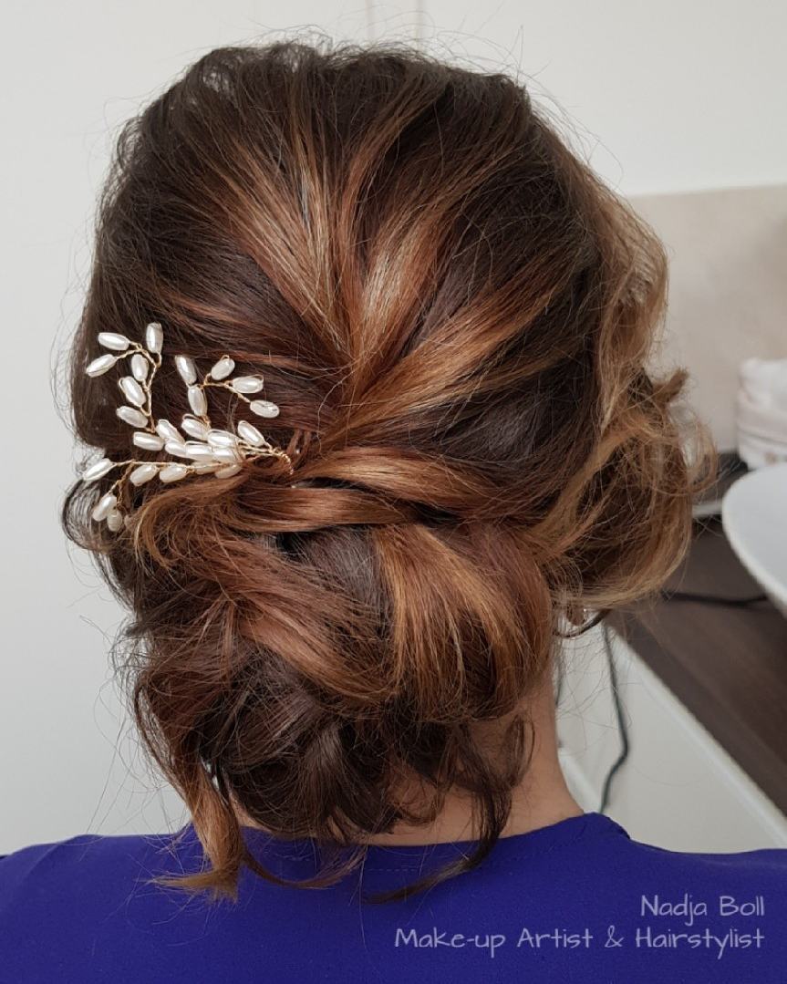 romantic loose updo long easy updos